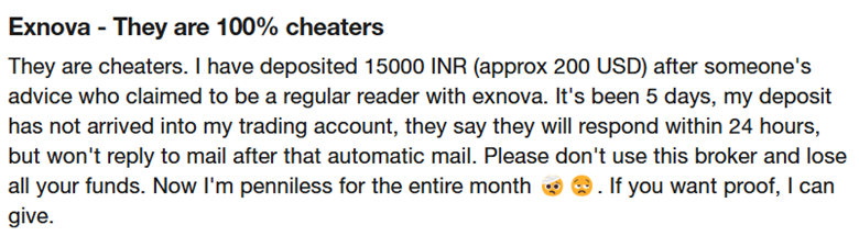 Exnova 1