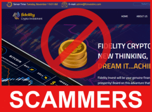Fidelity Crypto frotn side