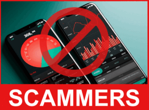 Fake Trading Platform front side