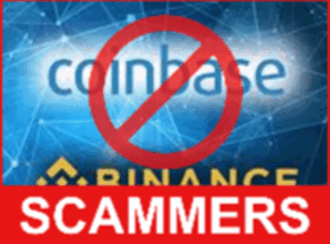 Binance and Coinbase front side