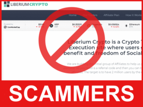 Liberium Crypto front side