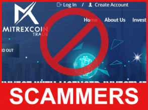 Mitrex Coin Trade frotn side