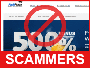 Profiforex front side