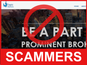 TopicMarkets front side