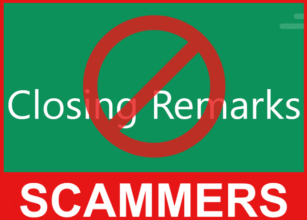 Closing Remarks on Forex Broker Scams List frotn side