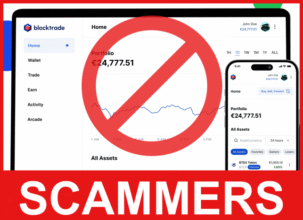 Blockmarkettrade frotn side