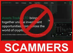 Assets Tradex face screen