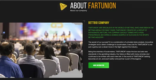 FARTUNION 1 screen