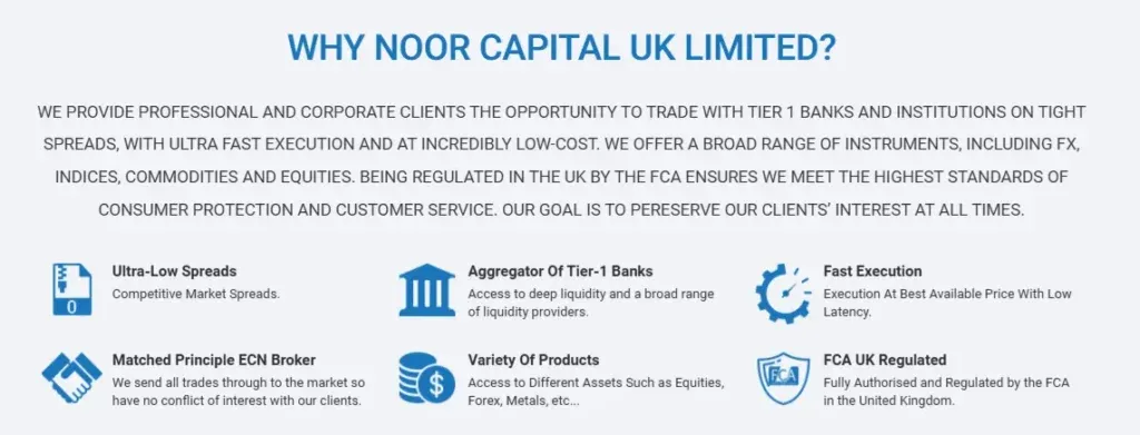 Noor Capital UK Limited 2 screen
