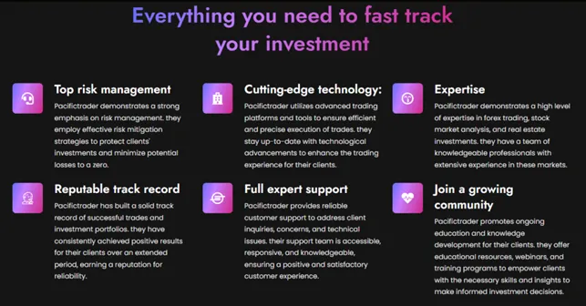 PacificTrader 1 screen