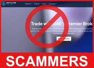 Skyline Trading face screen