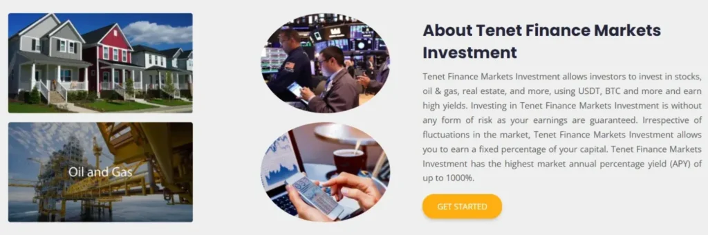 Tenet Finance 1 screen