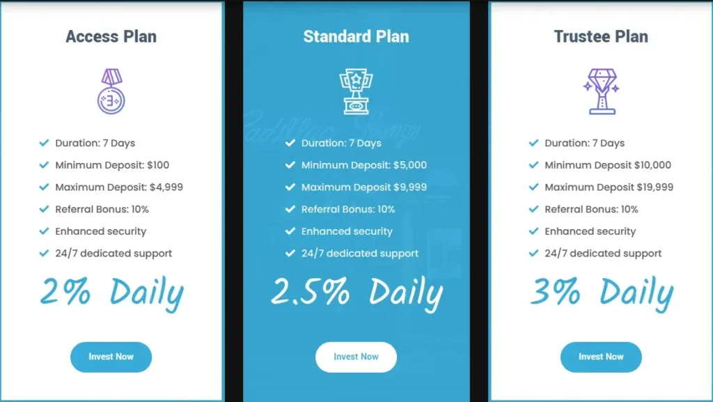 Trustee Elite Limited 2 screen