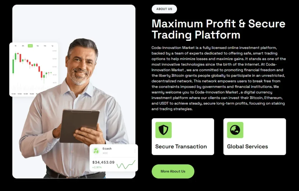 Coda-Innovation Market 2 screen