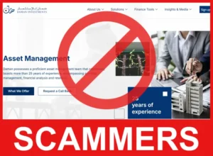 Daman Investments face screen