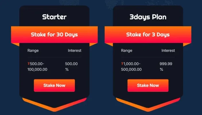 Estaking Labs 2 screen