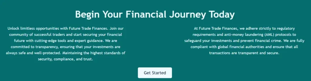 Future Trade Finance 2 screen