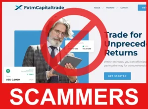 FxtmCapitalTrade face screen