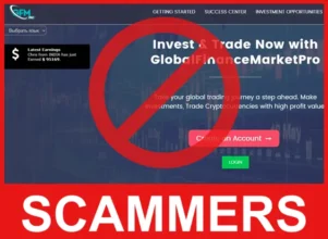GlobalFinanceMarketPro face screen