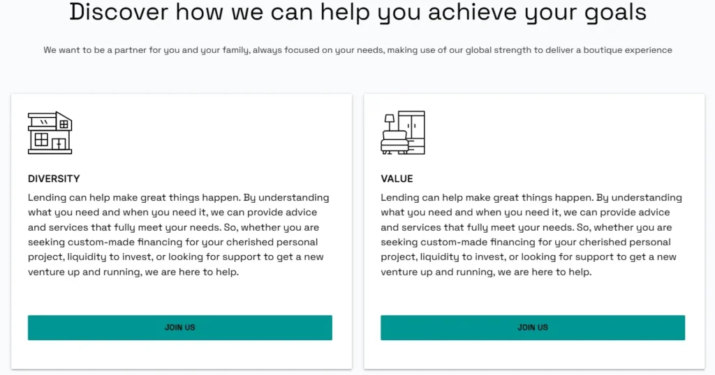 Horizon Finance Brokerage 2 screen