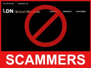 LDN GLOBAL MARKET face screen