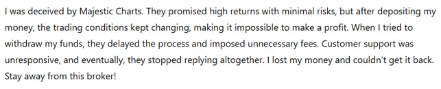 Majestic Charts 3 screen