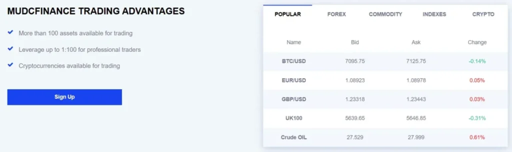 Mudcfinance 1 screen