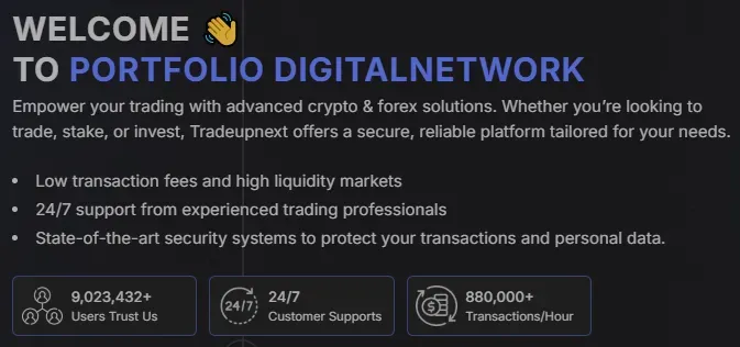 PortfolioDigitalNetwork 2 screen