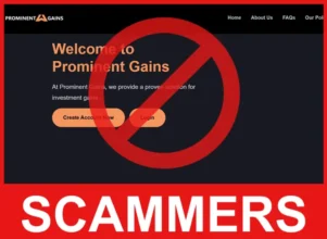 Prominent Gains face screen