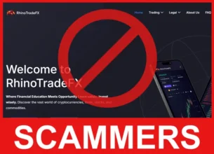 RhinoTradeFX face screen