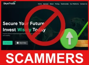 SkyeTrade face screen