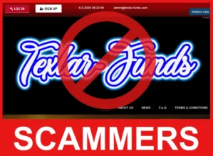 Texlar-Funds face screen