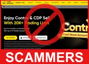 Tiger Brokers face screen