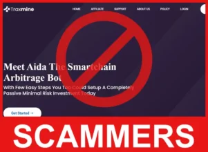 Traxmine face screen