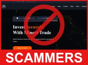 Miners Trades face screen