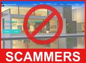 Prospera Capital Limited face screen