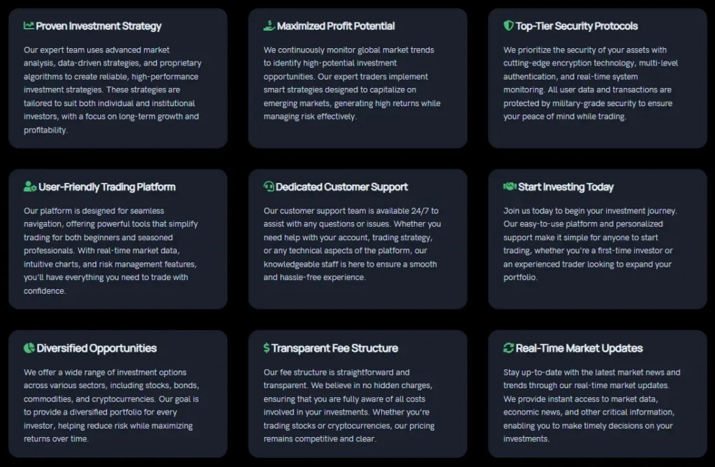 Valcrest Capital 1 screen