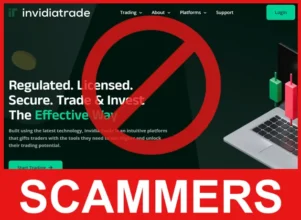 Invidiatrade face screen