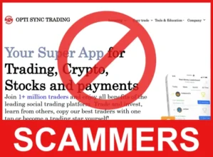 OPTI SYNC TRADING face screen
