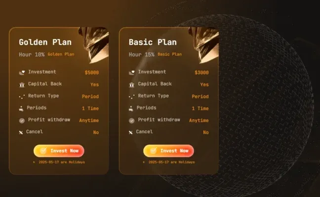 Secured Option 2 screen