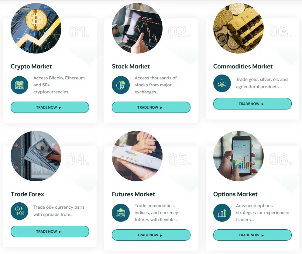 TradoXMarkets 1 screen