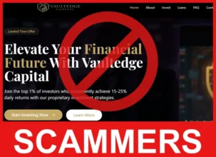 VAULTEDGE CAPITAL face screen