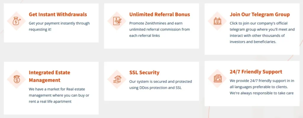 Zenithmines 1 screen