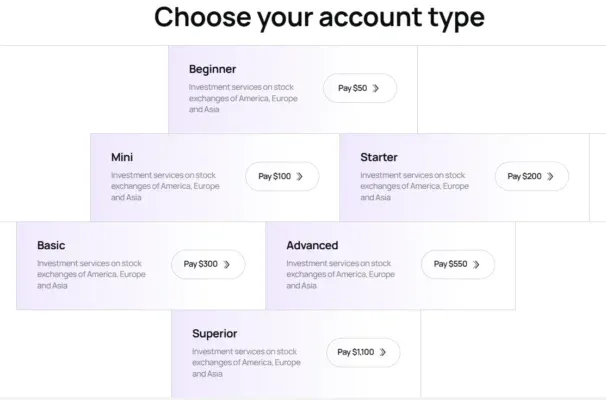 Vertex Markets 2 screen