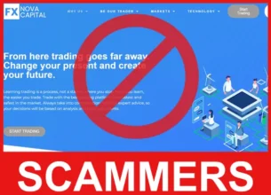 FX Nova Capital face screen