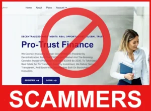 Pro-Trust Finance face screen