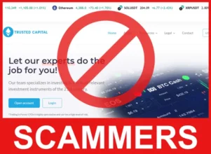Trusted Capital face screen