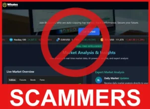 Whales Horizon Trade face screen