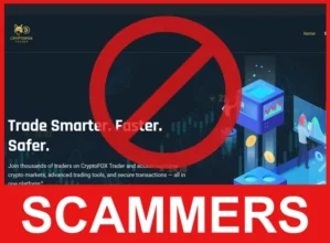 CryptoFOX Trader face screen