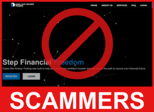 Digital Slot Airdrop Trading face screen